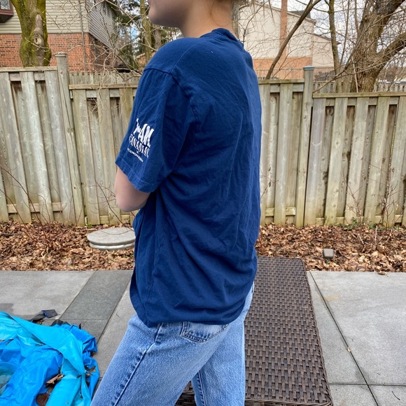 Oversized Blue Team Canada T-shirt - Picture 2 of 4